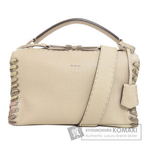 Fendi Selleria Ray Handbag Calfskin Python